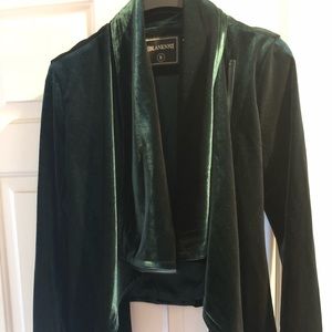 Blank NYC drape front jacket